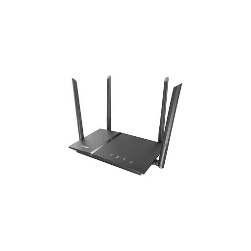 Wi-Fi роутер D-Link DIR-1260/RU/R1A, Wi-Fi 5, AC1200, 2.4/5ГГц, 4 LAN, 1xUSB, черный фото 1