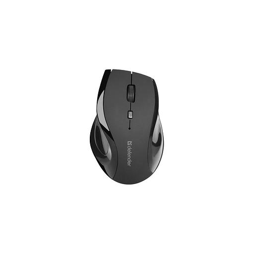 Мышь беспроводная Defender Accura MM-295, оптическая, USB, 1600dpi, черный [52295] фото 1