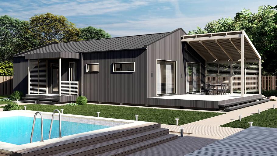 Проект дома «Финляндия XL» домокомплект фото 1