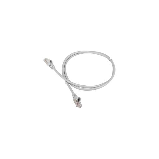 Патч-корд LanMaster вилка RJ-45, вилка RJ-45, кат.6, LSZH, 0.5м, серый [lan-pc45/s6-0.5-gy] фото 1