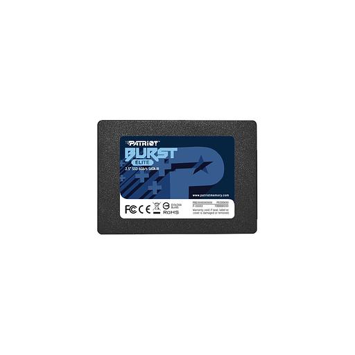 SSD накопитель Patriot Burst Elite PBE120GS25SSDR 120ГБ, 2.5", SATA III, SATA фото 1
