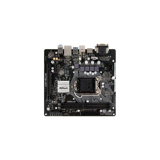 Материнская плата ASRock H470M-HDV, LGA 1200, Intel H470, mATX, Ret фото 1