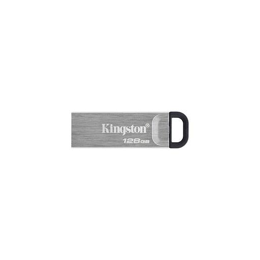 Флешка USB Kingston DataTraveler Kyson 128ГБ, USB3.2, серебристый и черный [dtkn/128gb] фото 1