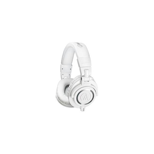 Наушники Audio-Technica ATH-M50X, 3.5 мм, мониторные, белый [15117335] фото 1