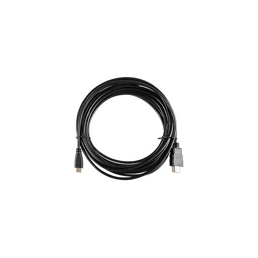 Кабель аудио-видео Buro mini-HDMI (m) - HDMI (m), 5м, черный [bhp-minhdmi-5] фото 1