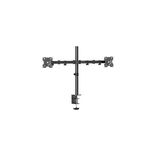 Кронштейн для мониторов ONKRON D221E, до 32", до 16кг, настольный, поворот и наклон, черный фото 1