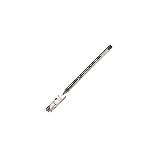 Ручка шариковая PENSAN My-Tech корп.прозрачный d=0.7мм чернила черный коробка картонная [2240/25black] фото 1