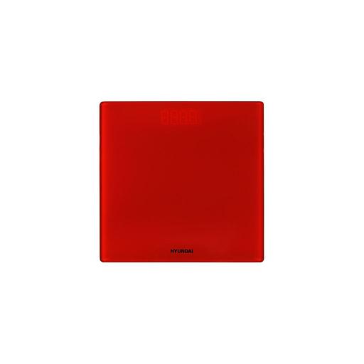 Напольные весы Hyundai H-BS03612, до 180кг, цвет: красный фото 1
