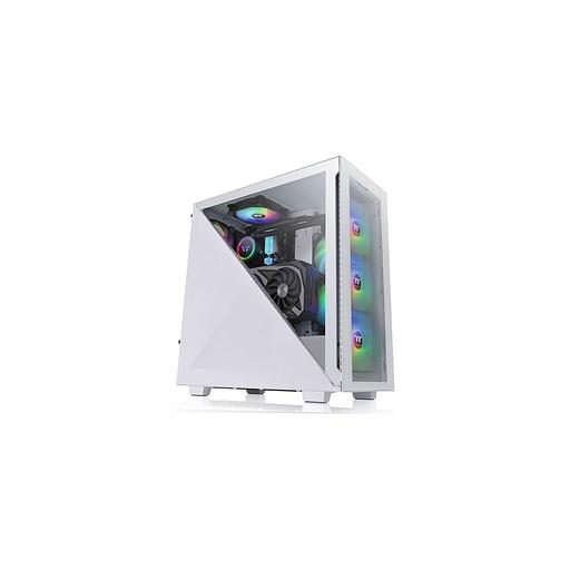 Корпус ATX Thermaltake Divider 300 TG ARGB, Midi-Tower, без БП, белый [ca-1s2-00m6wn-02] фото 1