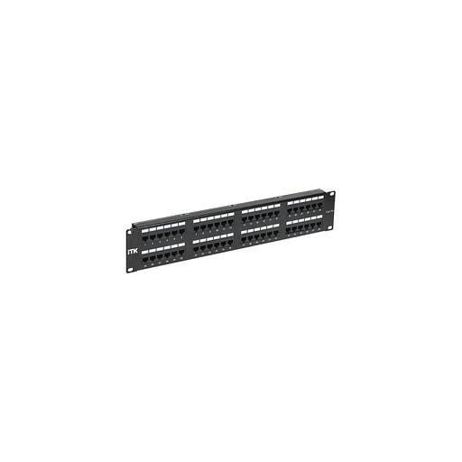 Патч-панель ITK (PP48-2UC5EU-D05) 19" 2U 48xRJ45 кат.5e UTP фото 1