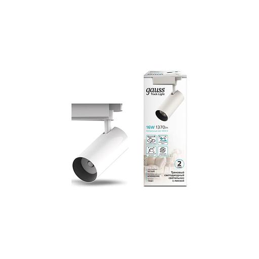 Светильник GAUSS TR081, 4000К, белый нейтральный, белый фото 1