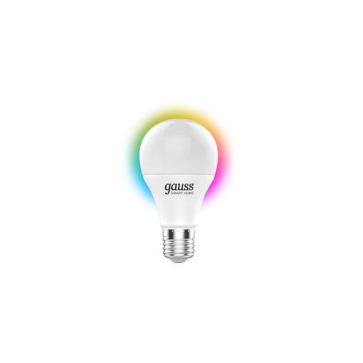 Умная лампа GAUSS Smart Home E27 RGB 8.5Вт 806lm Wi-Fi [1170112] фото 1