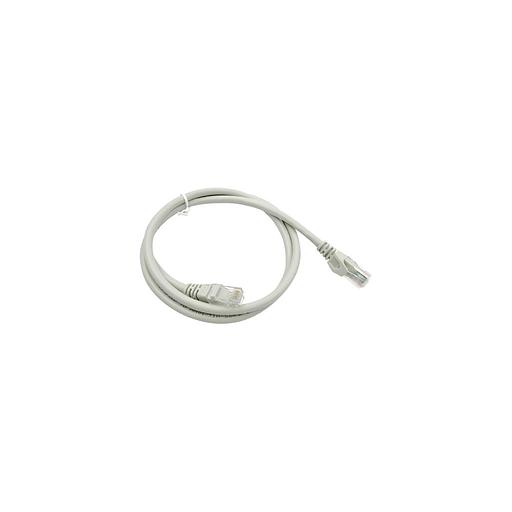 Патч-корд Buro UTP-6-1M-G литой (molded), UTP, кат.6, 1м, 4 пары, 24AWG, алюминий омедненный, многожильный, серый фото 1