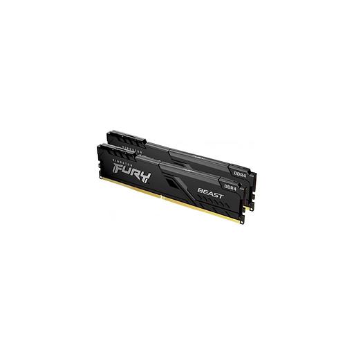Оперативная память Kingston Fury Beast Black KF432C16BBK2/64 DDR4 - 2x 32ГБ 3200МГц, DIMM, Ret фото 1