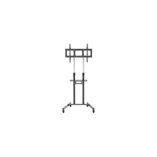 Стойка для телевизора Cactus CS-ST04H, 37-70", напольный, мобильный, черный фото 1