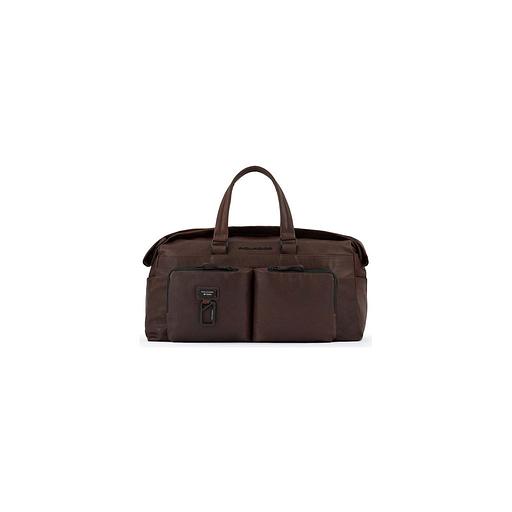 Сумка дорожная Piquadro Harper, кожа натуральная, темно-коричневый [bv5740ap/tm] фото 1