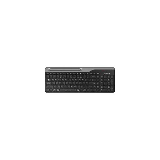 Клавиатура A4TECH Fstyler FBK25, USB, Bluetooth/Радиоканал, черный серый [fbk25 black] фото 1