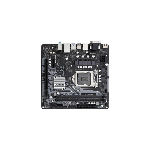 Материнская плата ASRock H510M-HVS R2.0, LGA 1200, Intel H510, mATX, Ret фото 1