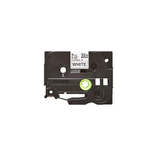 Картридж Brother TZEFX221, черный шрифт, белый фон, TZEFX221 фото 1