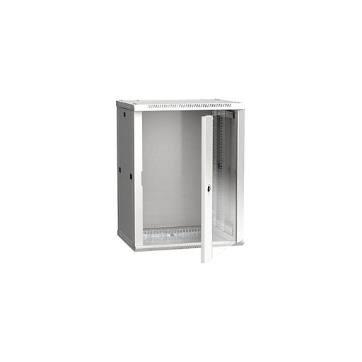 Шкаф коммутационный ITK Linea W LWR3-18U64-GF настенный, стеклянная передняя дверь, 18U, 600x900x450 мм фото 1