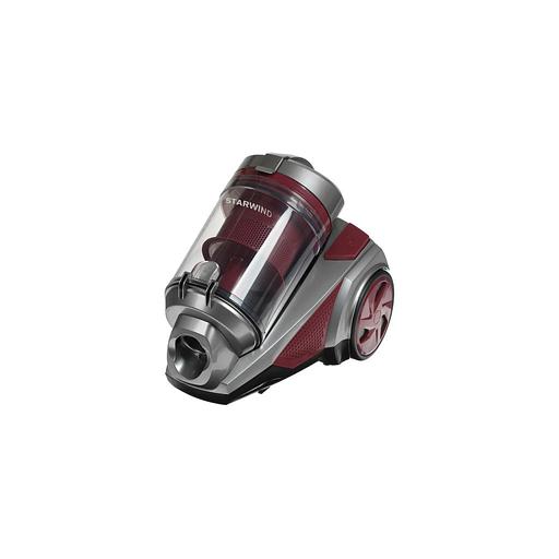 Пылесос StarWind SCV2520, 2500Вт, красный/серый фото 1