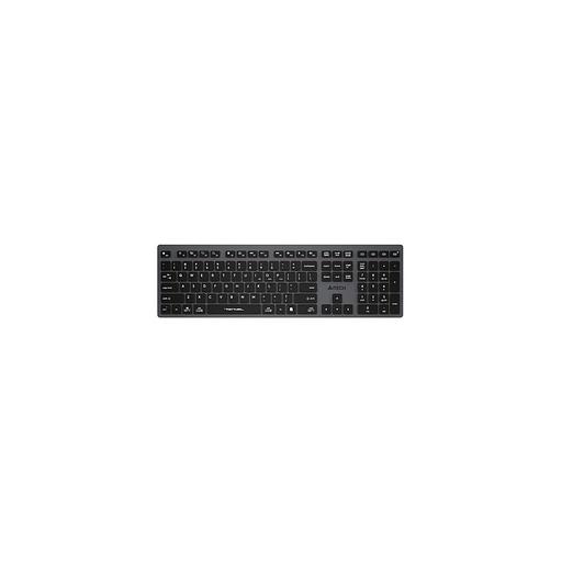 Клавиатура A4TECH Fstyler FBX50C, USB, Bluetooth/Радиоканал, черный [fbx50c grey] фото 1