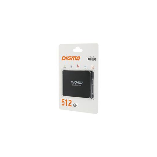 SSD накопитель Digma Run P1 DGSR2512GP13T 512ГБ, 2.5", SATA III, SATA, rtl фото 1
