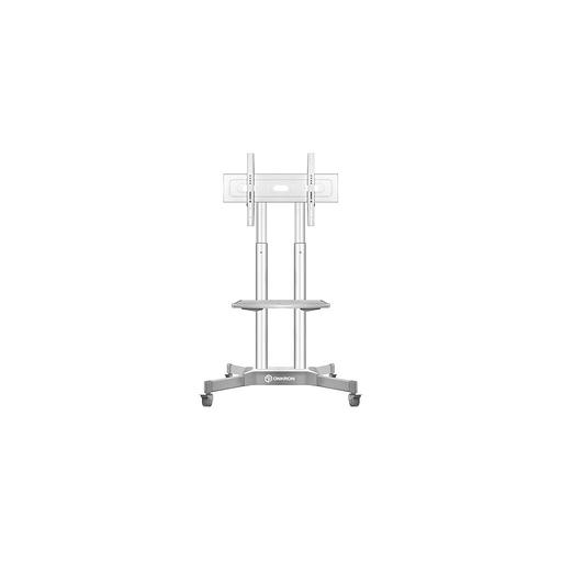 Стойка для телевизора ONKRON TS1351, 32-65", напольный, мобильный, белый фото 1