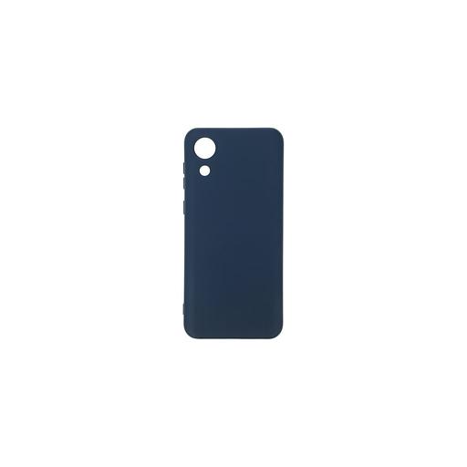 Чехол (клип-кейс) BORASCO Microfiber Case, для Samsung Galaxy A03 Core, синий [40946] фото 1