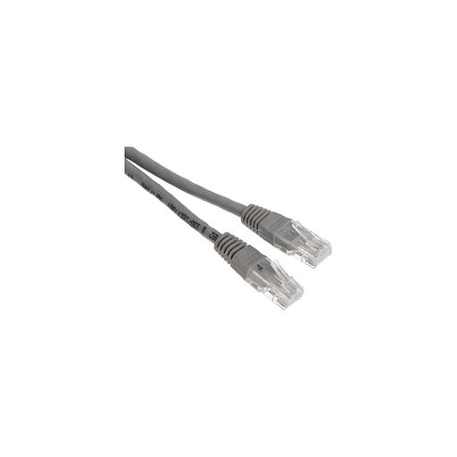 Патч-корд PREMIER NA102-UTP-C6-1M литой (molded), UTP, кат.6, 1м, 4 пары, алюминий омедненный, многожильный, серый фото 1