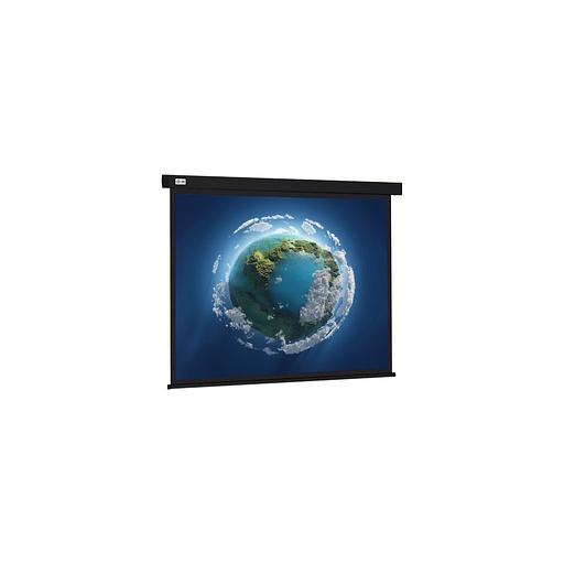 Экран Cactus Wallscreen CS-PSW-127X127-BK, 127х127 см, 1:1, настенно-потолочный черный фото 1