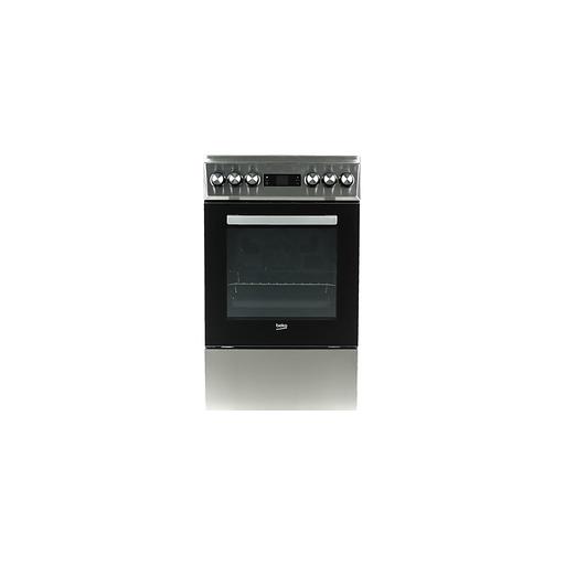 Электрическая плита Beko FSM57300GX, стеклокерамика, нержавеющая сталь/черный [7786986766] фото 1