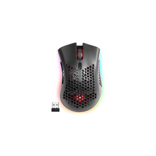 Мышь беспроводная Defender Warlock GM-709L, игровая, радио, оптическая, USB, 2400dpi, черный [52709] фото 1