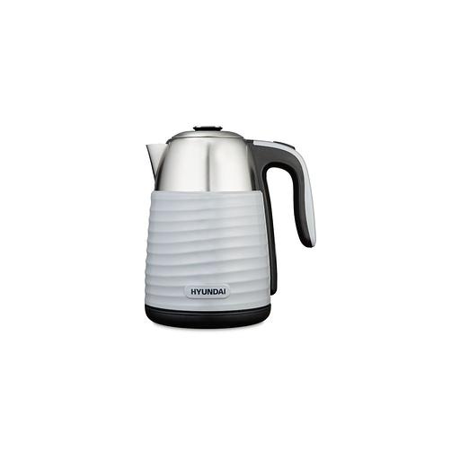 Чайник электрический Hyundai HYK-S4804, 2200Вт, серый и черный фото 1