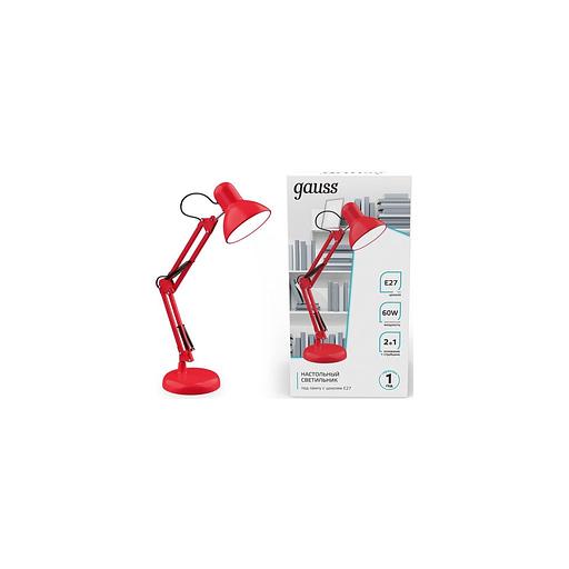 Настольная лампа GAUSS GTL002 красный [gt0024] фото 1