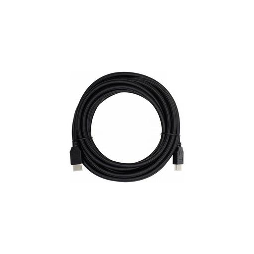 Кабель аудио-видео Cactus CS-HDMI.2-5, HDMI (m) - HDMI (m), ver 2.0, 5м, GOLD, черный фото 1