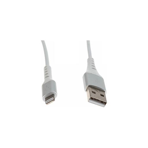 Кабель Cactus CS-LG.USB.A-1, Lightning (m) - USB (m), 1м, MFI, белый фото 1