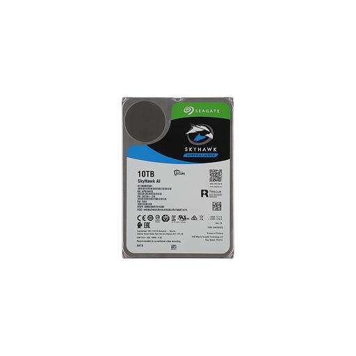 Жесткий диск Seagate SkyHawkAI ST10000VE001, 10ТБ, HDD, SATA III, 3.5" фото 1