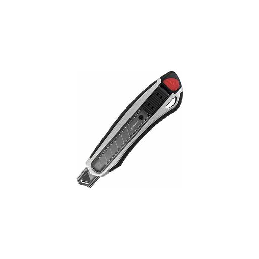 Нож канцелярский BRAUBERG 237158 Heavy duty 18мм, черный фото 1