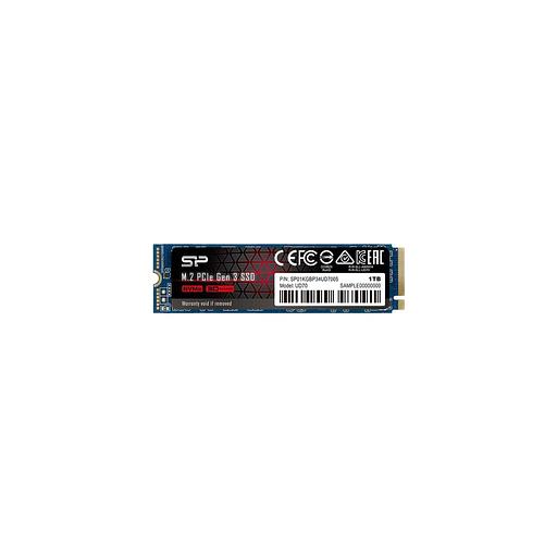SSD накопитель Silicon Power M-Series UD80 SP01KGBP34UD8005 1ТБ, M.2 2280, PCIe 3.0 x4, NVMe, M.2 фото 1