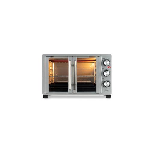 Мини-печь Hyundai MIO-HY077, серебристый фото 1