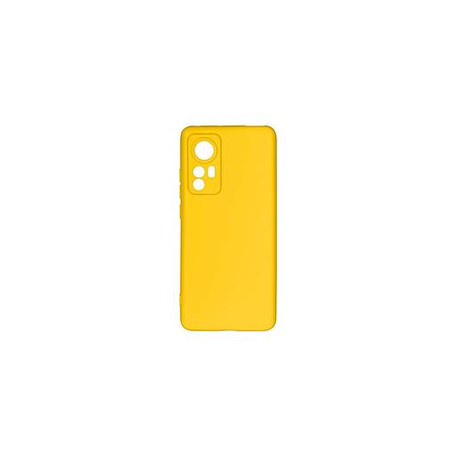 Чехол (клип-кейс) DF xiCase-63, для Xiaomi 12/12X, желтый [xicase-63 (yellow)] фото 1