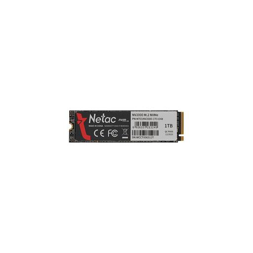 SSD накопитель NETAC NV2000 NT01NV2000-1T0-E4X 1ТБ, M.2 2280, PCIe 3.0 x4, NVMe, M.2 фото 1