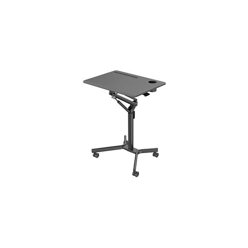 Стол для ноутбука Cactus CS-FDS101BBK, с регулировкой высоты, МДФ, черный фото 1