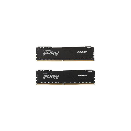 Оперативная память Kingston Fury Beast KF432C16BB1K2/32 DDR4 - 2x 16ГБ 3200МГц, DIMM, Ret фото 1