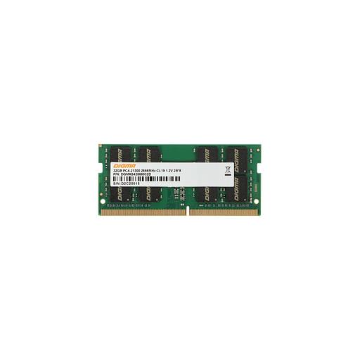 Оперативная память Digma DGMAS42666032D DDR4 - 1x 32ГБ 2666МГц, для ноутбуков (SO-DIMM), Ret фото 1