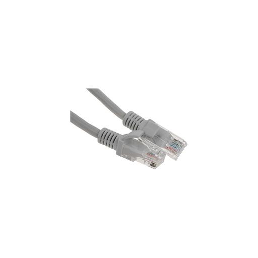 Патч-корд PREMIER PP12-0.25M литой (molded), UTP, кат.5E, 0.25м, 4 пары, 26AWG, алюминий омедненный, многожильный, серый фото 1