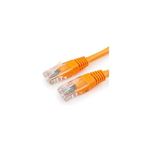 Патч-корд PREMIER PP12-0.25M/O литой (molded), UTP, кат.5E, 0.25м, 4 пары, 26AWG, алюминий омедненный, многожильный, оранжевый фото 1