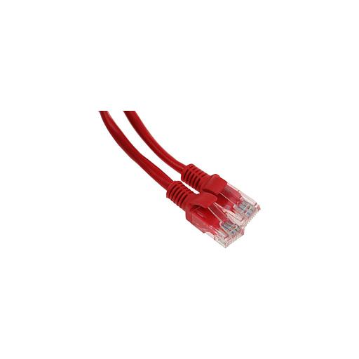 Патч-корд PREMIER PP12-1M/R литой (molded), UTP, кат.5E, 1м, 4 пары, 26AWG, алюминий омедненный, многожильный, красный фото 1