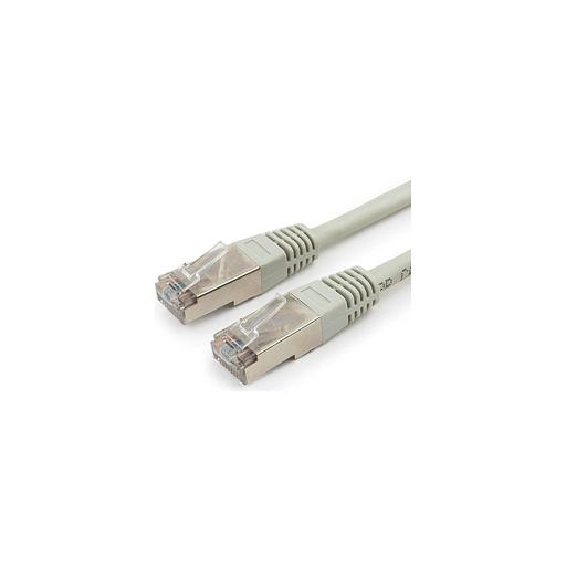 Патч-корд PREMIER PP6-10M литой (molded), FTP, кат.6, 10м, 4 пары, 24AWG, алюминий омедненный, многожильный, серый фото 1